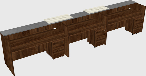 Executive reception desk