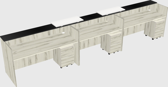 Executive reception desk