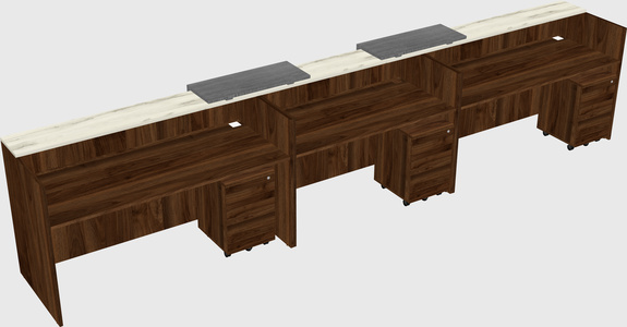 Executive reception desk