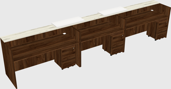Executive reception desk