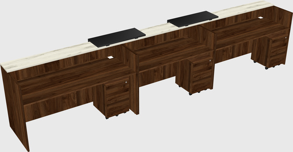 Executive reception desk