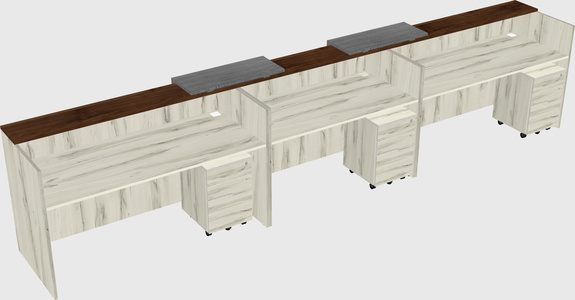 Executive reception desk