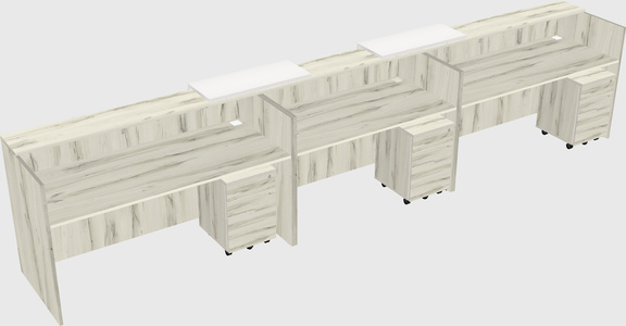 Executive reception desk