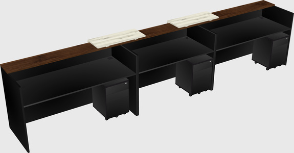 Executive reception desk