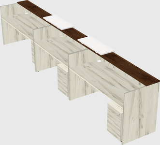 Executive reception desk