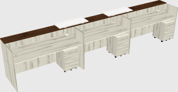 Executive reception desk