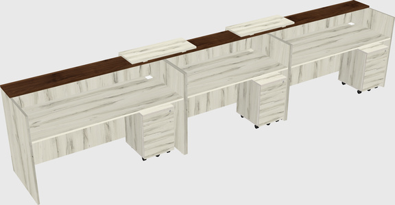 Executive reception desk