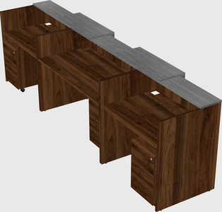 Executive reception desk