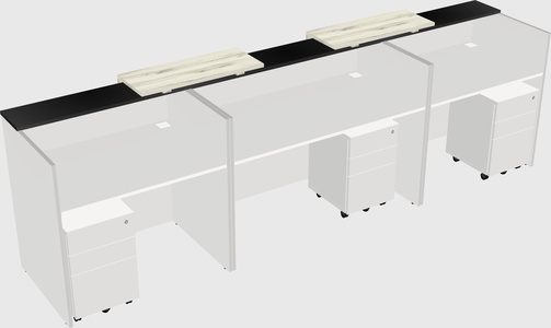 Executive reception desk