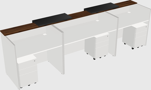 Executive reception desk