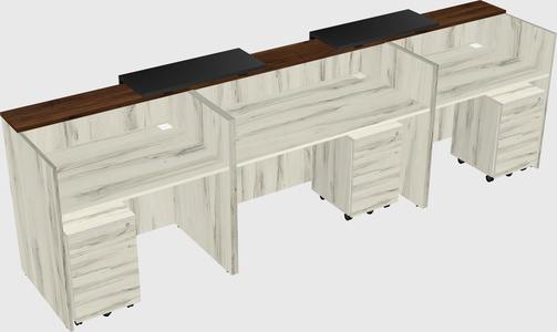 Executive reception desk
