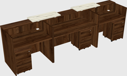 Executive reception desk