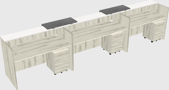 Executive reception desk