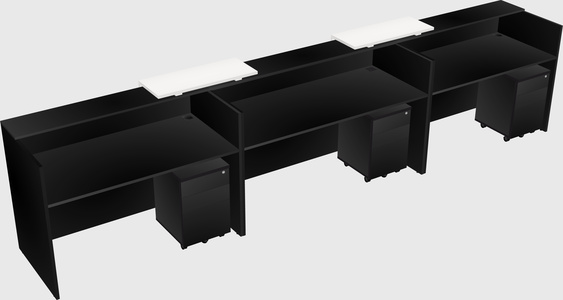 Executive reception desk