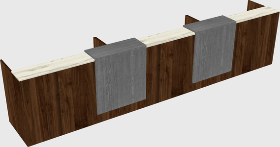 Executive reception desk