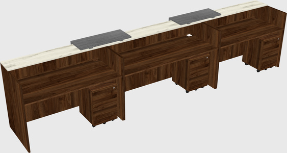 Executive reception desk