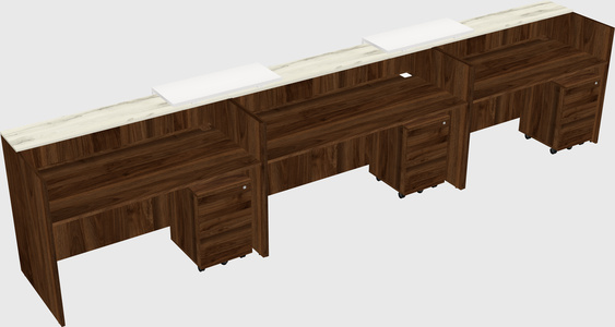 Executive reception desk