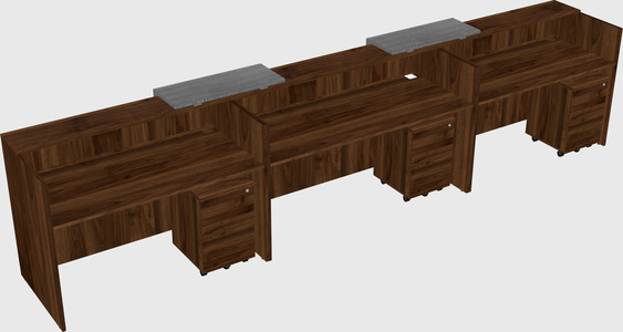 Executive reception desk
