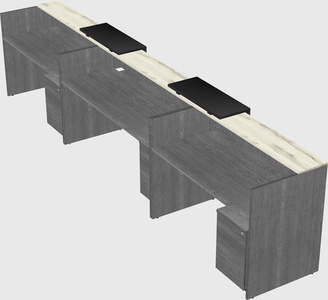 Executive reception desk