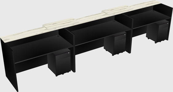 Executive reception desk