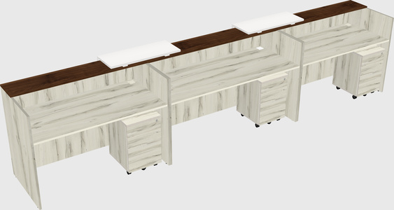 Executive reception desk