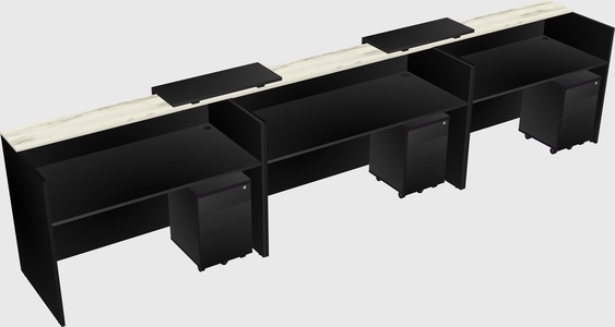 Executive reception desk