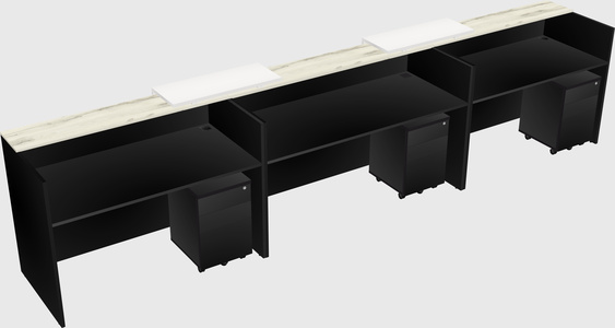 Executive reception desk