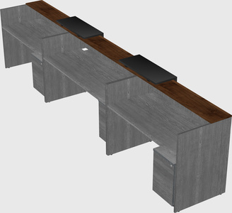 Executive reception desk