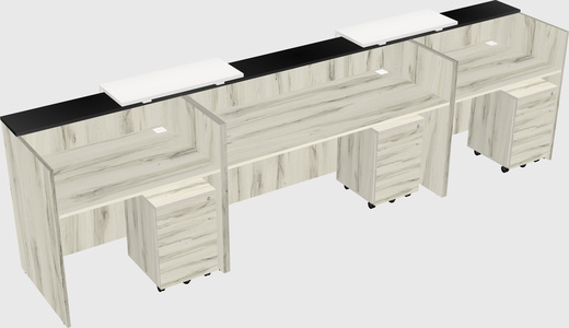 Executive reception desk