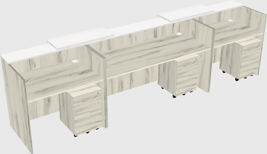 Executive reception desk