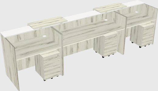 Executive reception desk