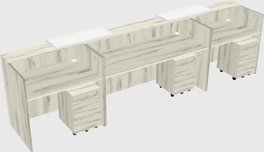 Executive reception desk