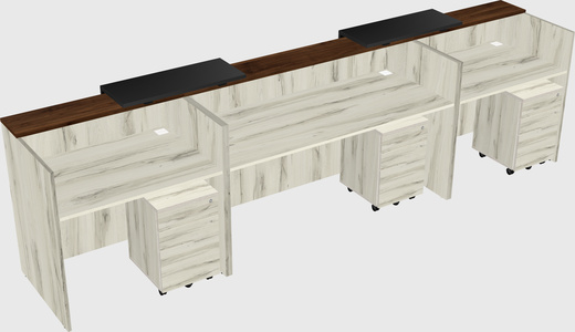 Executive reception desk