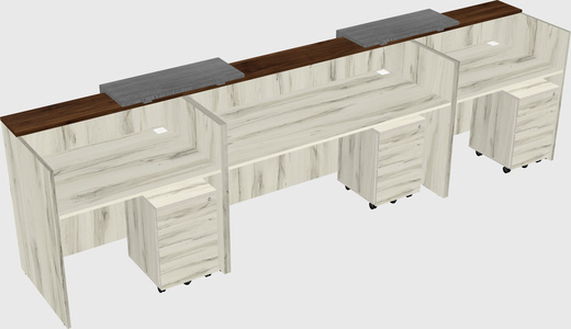 Executive reception desk