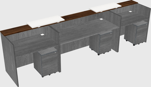 Executive reception desk