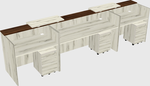 Executive reception desk