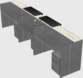 Executive reception desk