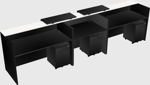 Executive reception desk