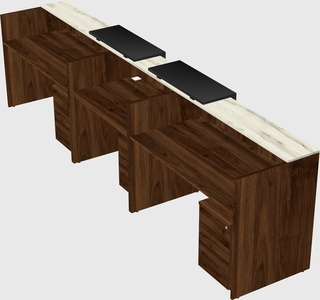 Executive reception desk