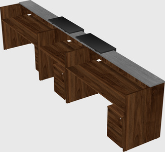 Executive reception desk