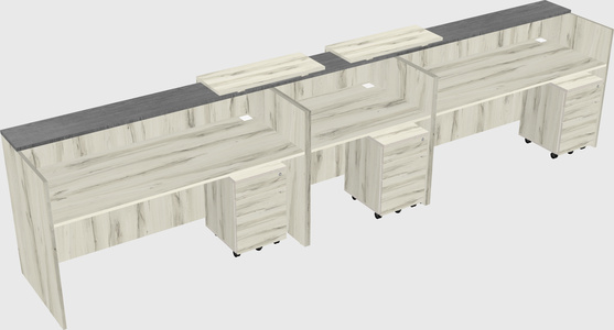 Executive reception desk