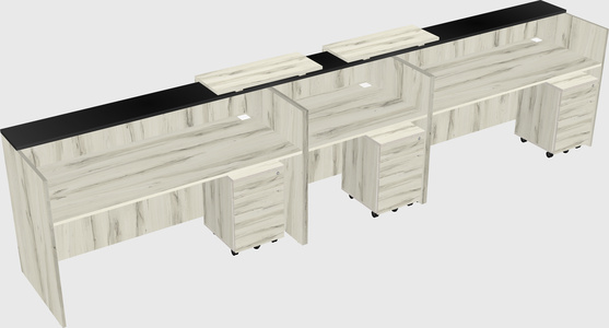 Executive reception desk