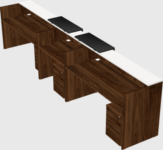 Executive reception desk
