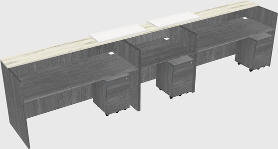 Executive reception desk