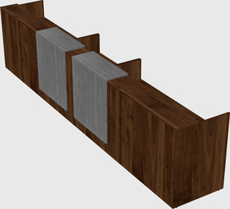 Executive reception desk
