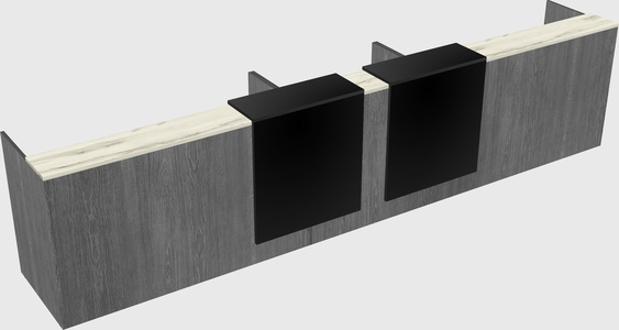 Executive reception desk