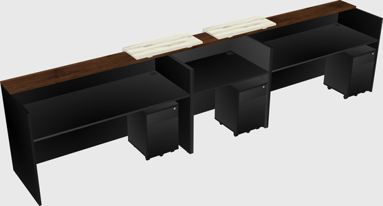 Executive reception desk