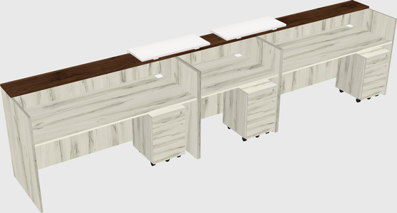 Executive reception desk