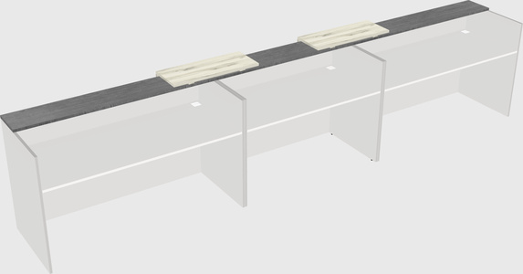 Executive reception desk