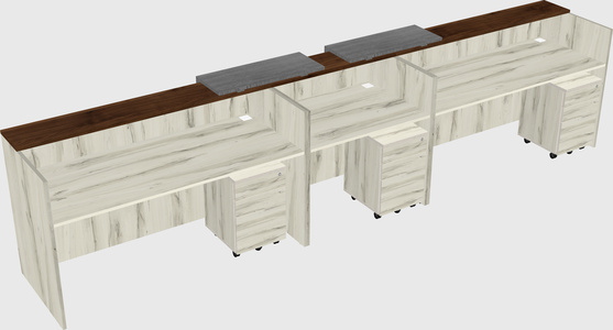 Executive reception desk